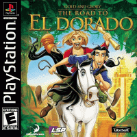Gold and Glory The Road to El Dorado Playstation  box art